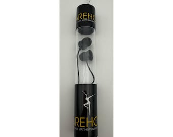Dave Matthews Band Warehouse Fan Association Wired Earbuds Black Fire Dancer DMB