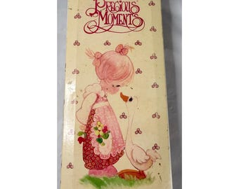 Precious Moments Valdawn Taschenuhr Anhänger Halskette Liebe 1998 Box