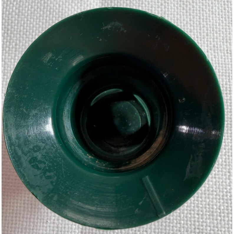 Termo vintage Aladdin Stanley A-944DH verde martillado, botella de vacío de 1 cuarto de galón. imagen 10