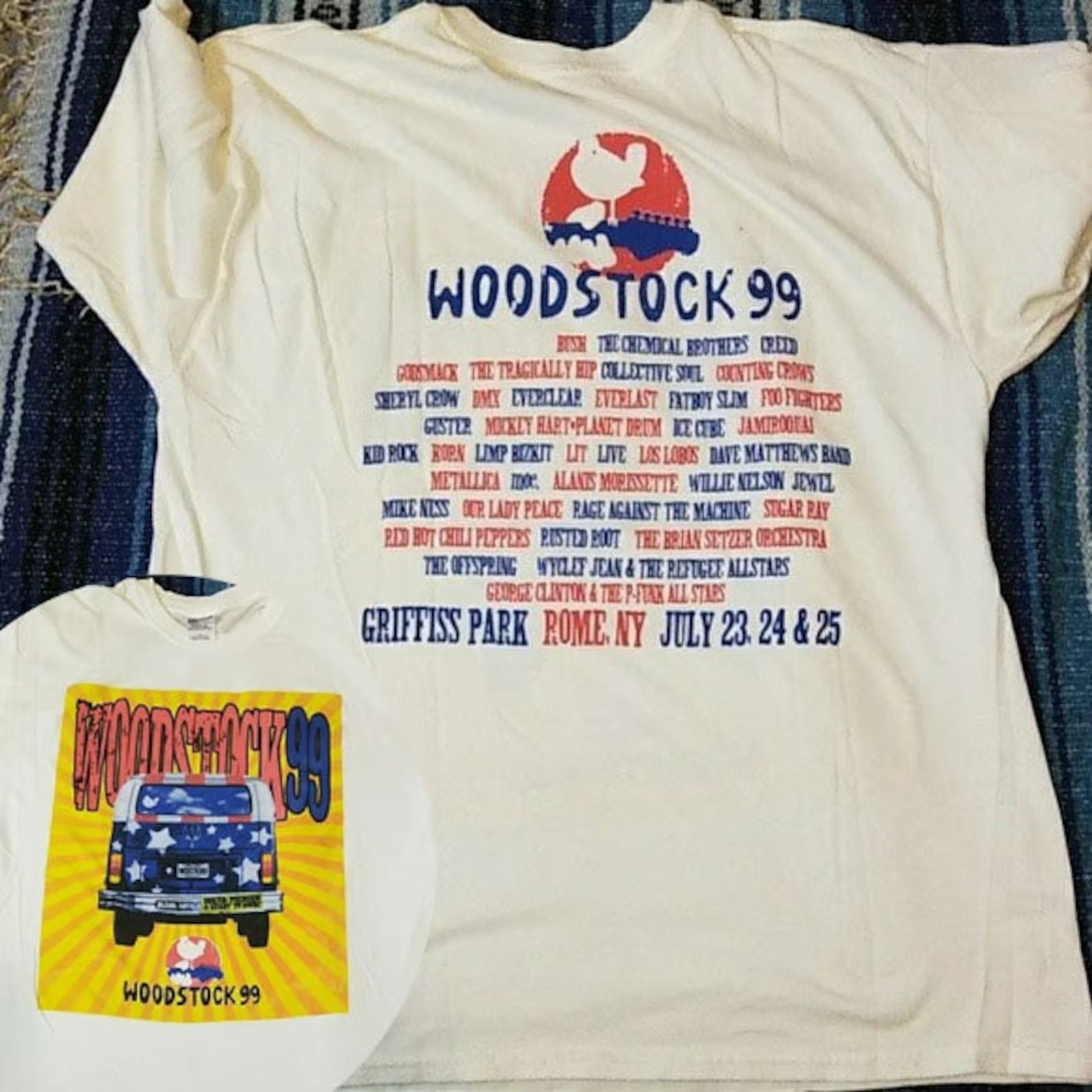 Woodstock 99 shirt original