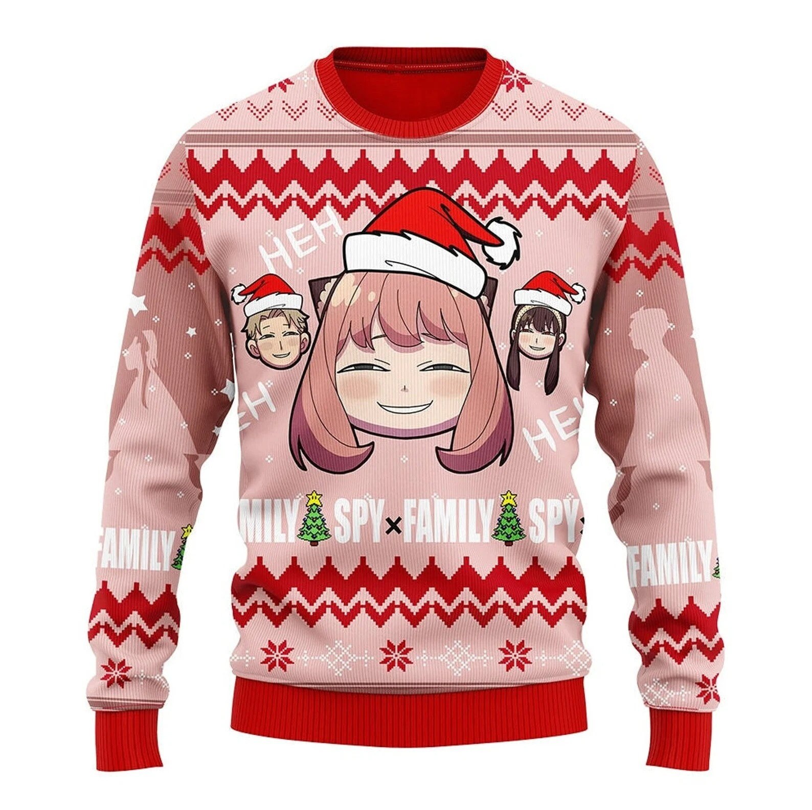 Anime Christmas Sweater - Etsy