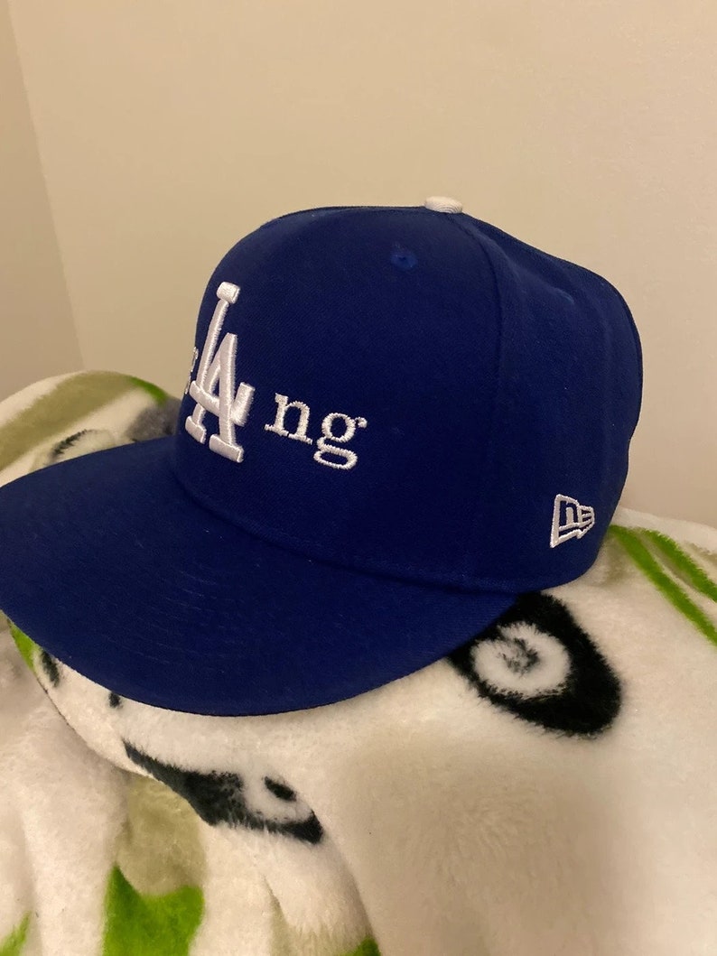Kendrick Lamar Dodgers Hat Pglang Dodgers Hat Pglang Twill Etsy