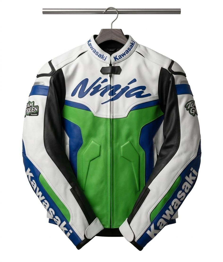 Kawasaki White Jacket - Etsy Canada
