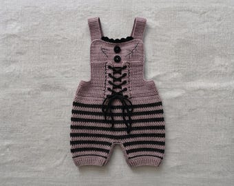 Haakpatroon voor een spookpop, Halloween babyrompertje (PDF), Halloween babykostuumpatroon, griezelige gehaakte babyoutfit, 0-6 maanden