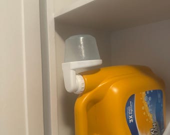 No-Drip Detergent Cup Rest – Mess-Free Laundry Solution