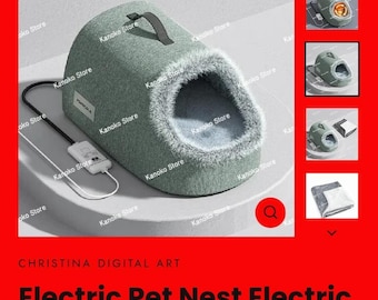 Electricity pet bed