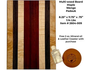Cutting Board Multi wood Item 2604-009