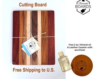 Cutting Board Multi wood Item #2608-045