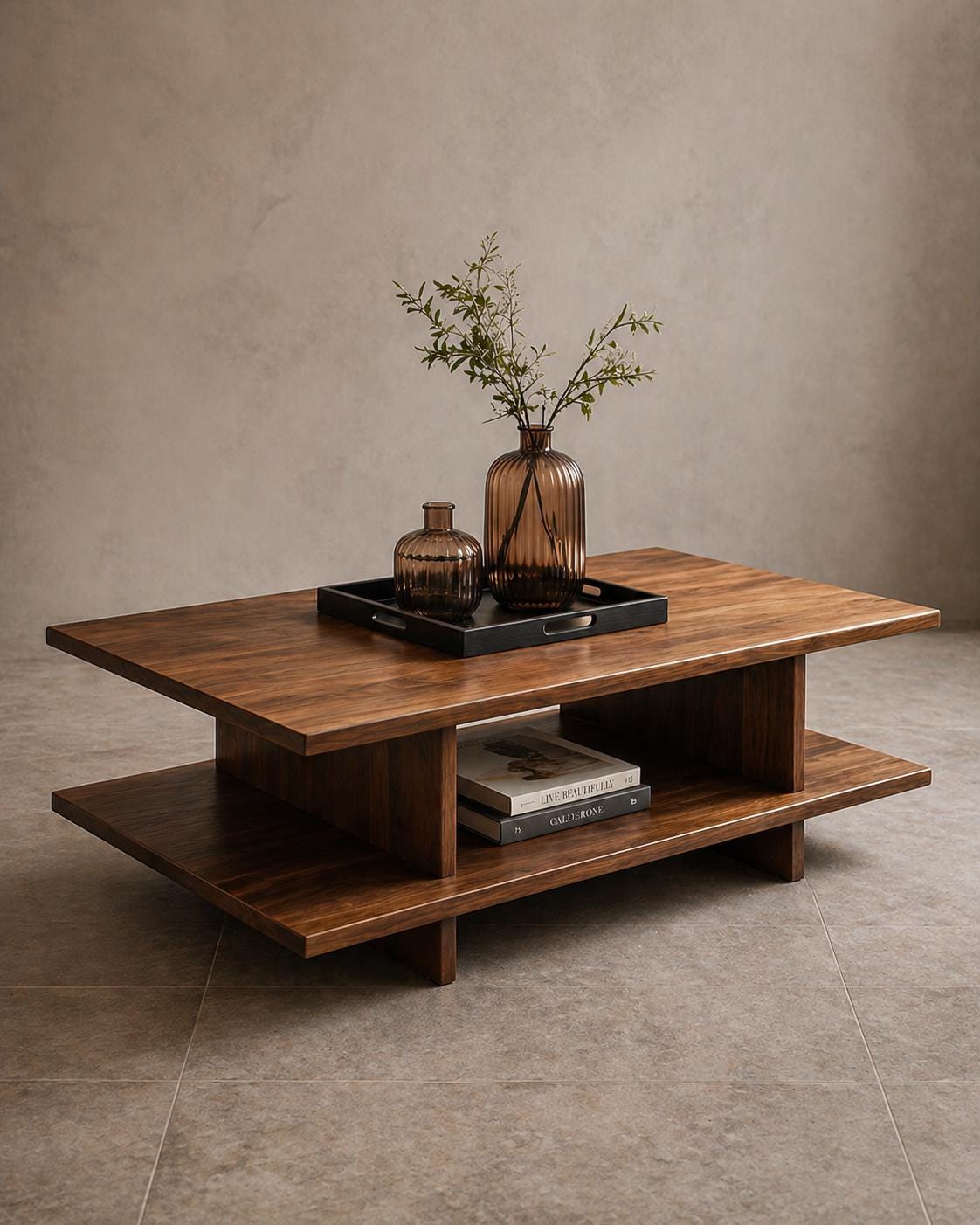 Organic low coffee table - Etsy 日本