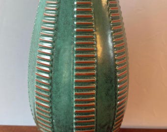 Jarrón de cerámica vintage Carstens Goldscheider Alaska A4, 34 cm, Alemania Occidental