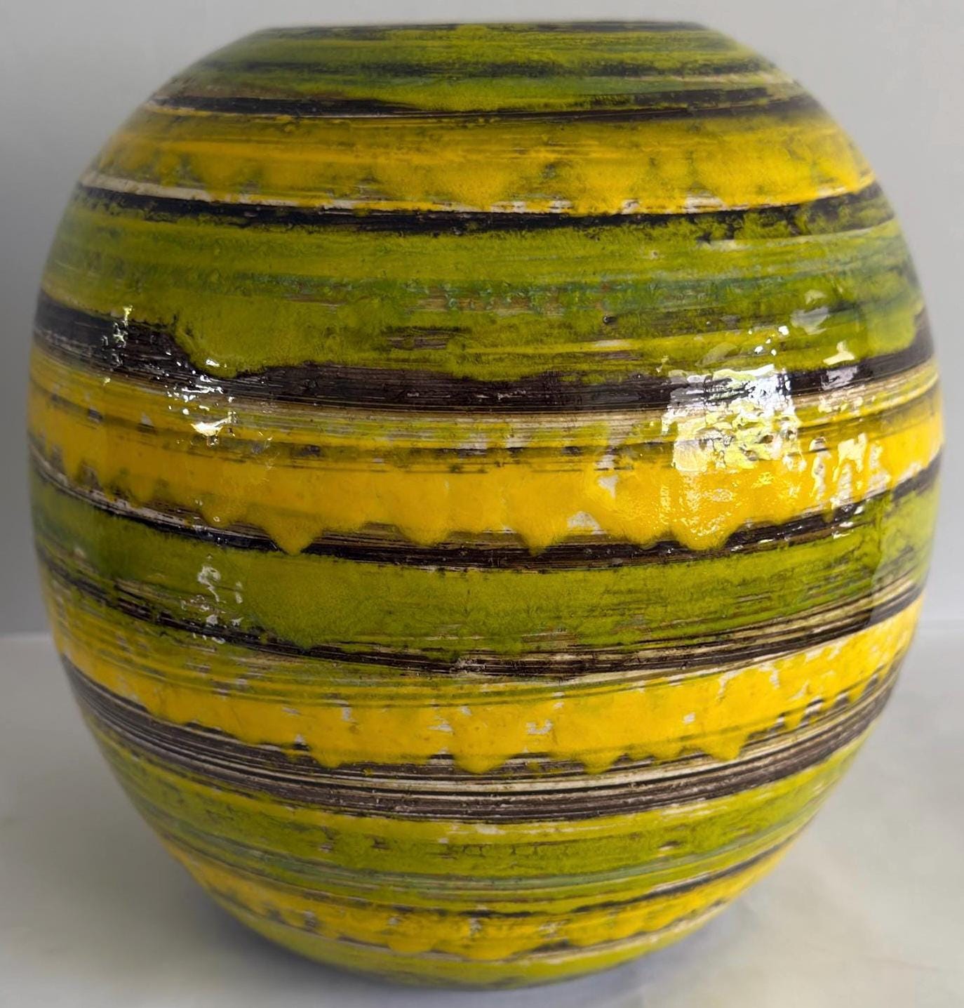 Bitossi Yellow Vase - Etsy