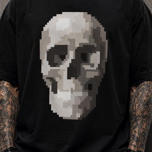 Y2k Grunge Skull Graphic Tees - Etsy