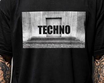 FunkyPunky Berlin Series: Techno Oversized T-Shirt, Underground Rave Graphic Tee