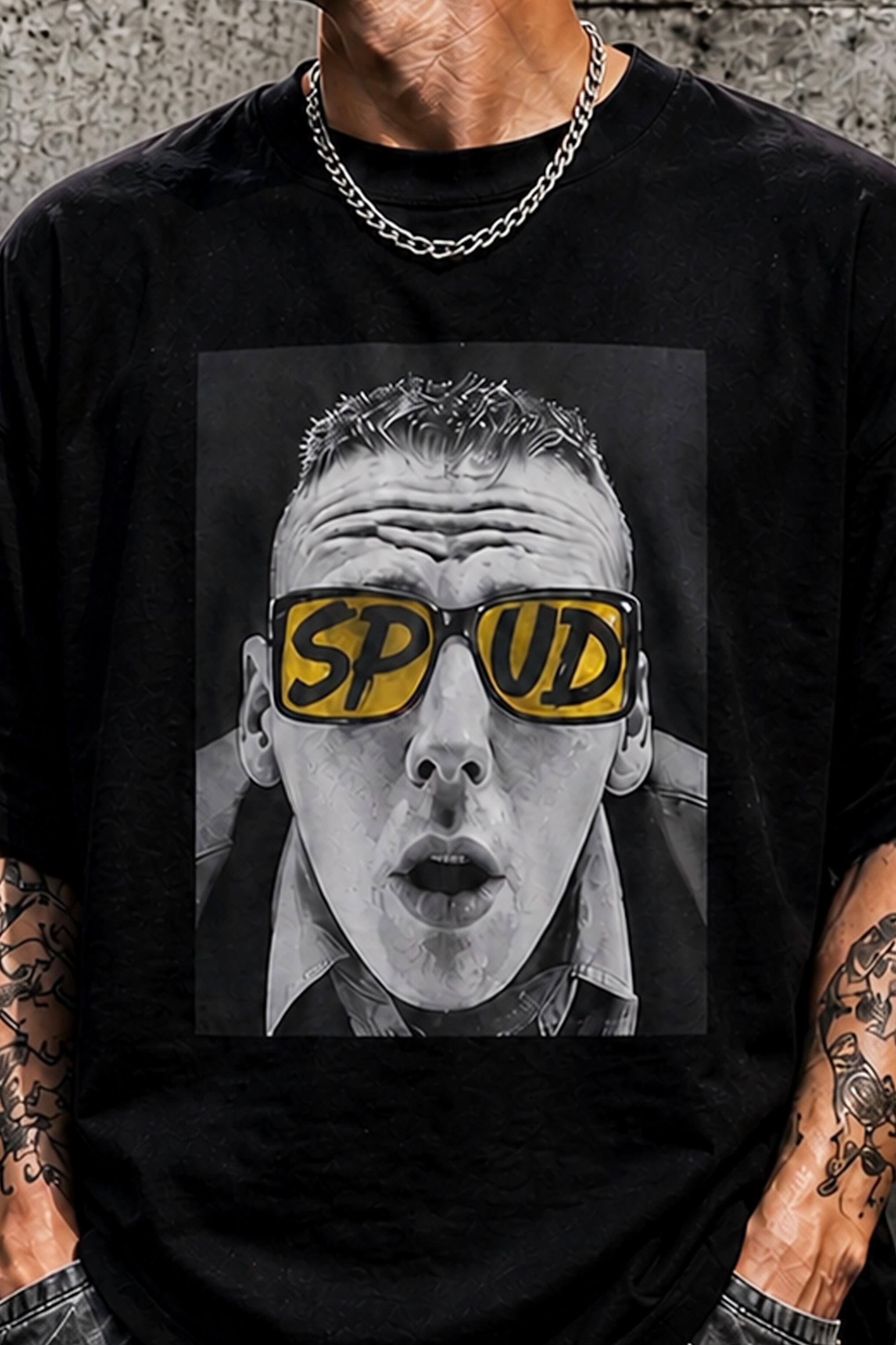 90s デッドストック Trainspotting SPUD 大判ポスター Trainspotting
