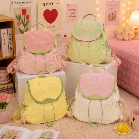 adorable traveling backpack winspansy Small For School Girls Boys Aesthetic Lightweight Travel Daypack Simple Cute Backpack For Women Men College High School Bookbag Fit 14 Inch Laptop,Rrey Brown : Electronics 3 PC Cute Bowknot Backpack Set For Women Include Backpack Crossbody Bag Wallet Stylish And Practical For School Office Daily Outing Ideal For Carrying Necessity Features Carry smiles wherever you