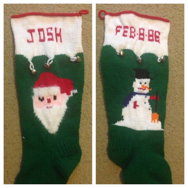 Wool Stocking Etsy