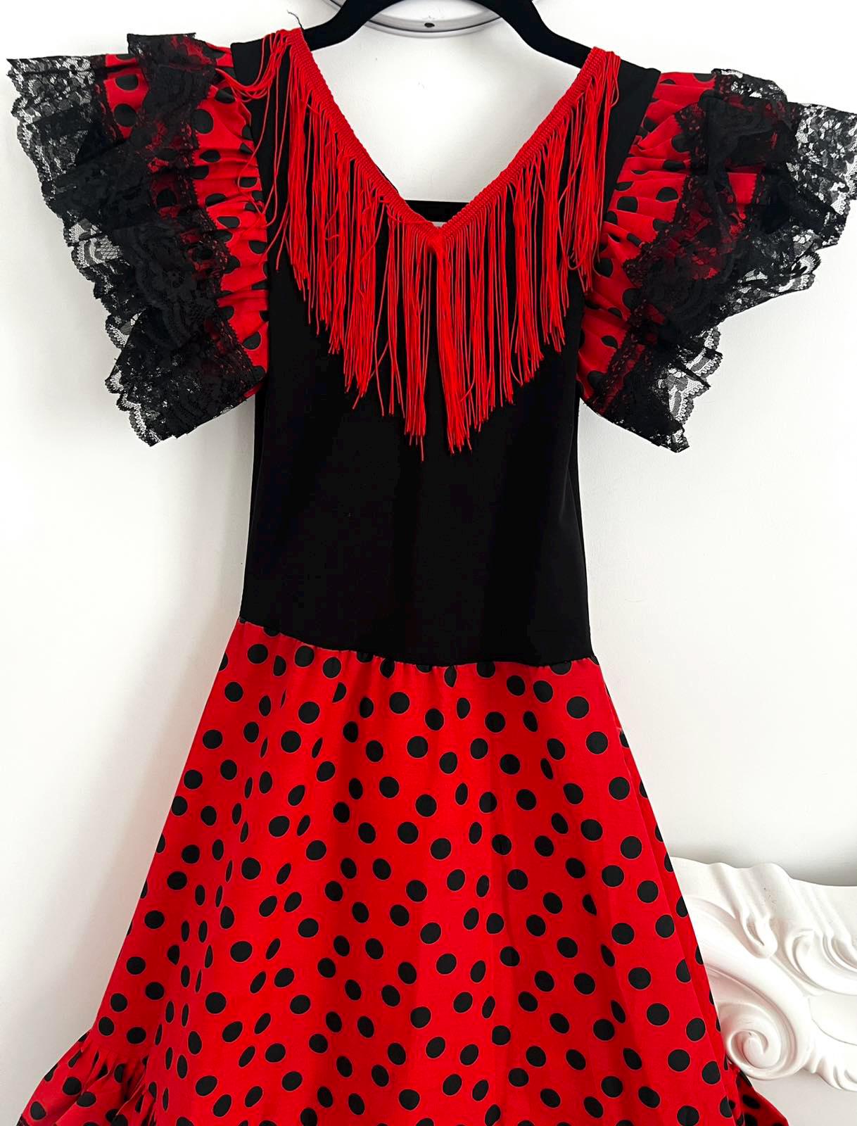 black and red summer dress Small 90s Red & Black Floral Mini Party Dress main image 1