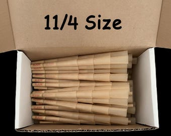 Cono RAW de 1 1/4 pulgadas, tamaño 50 / 100 / 200 / 300 conos