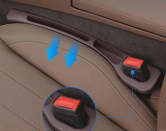 Personalized Car Seat Gap Filler, Anti-Drop Organizer Storage Box, Vehicle Interior Accessory