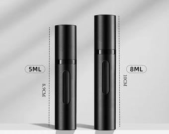 Personalized Refillable Perfume Atomizer, Portable Travel Spray Bottle, Mini Fragrance Container