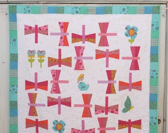 Dragonflies Single / Twin Bed Quilt