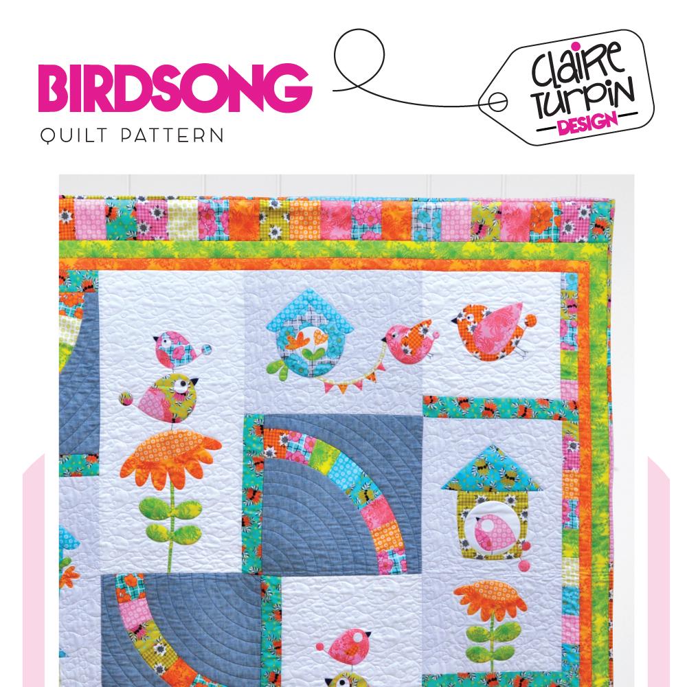 BirdSong Applique Quilt Pattern