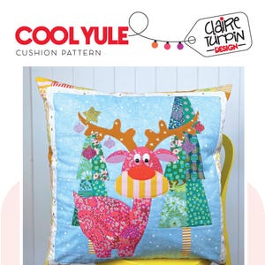 Cool Yule Applique Cushion Pattern