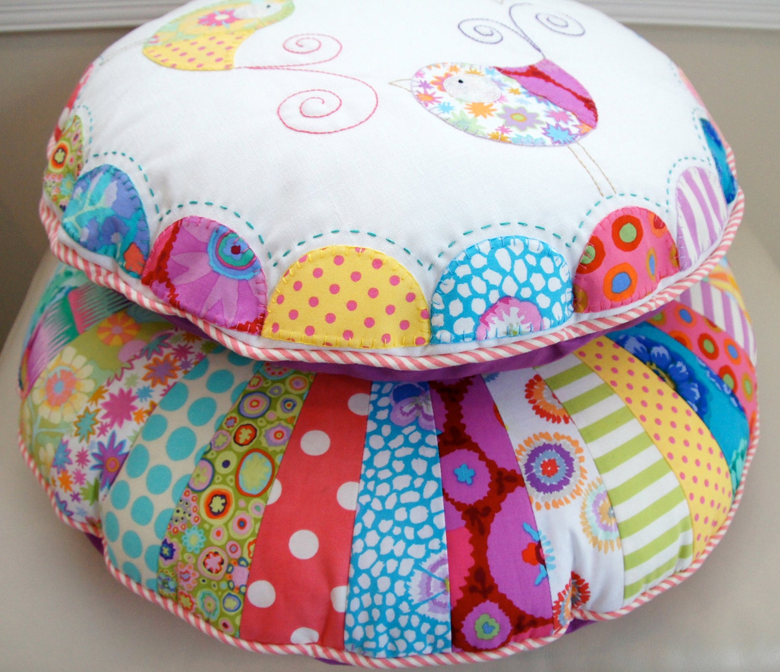 How To Make A Round Cushion With Zip at Julie Clay blog