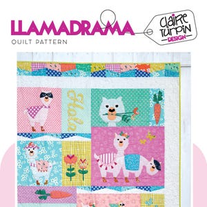 Lama Rama Applique Quilt Pattern