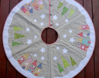 Yuletide tree skirt