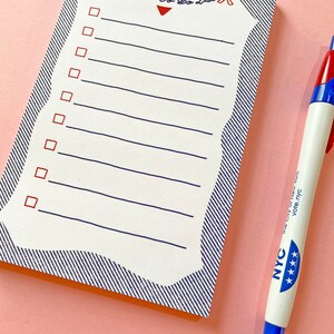 Valentine's Day Gift, To-Do List, Valentine's Day Stationery, Notepad image 3