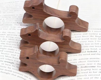 Botellero de madera con forma de perro, soporte para botellas de madera hecho a mano, soporte para vino con forma de animal, decoración rústica para bar en casa, regalo para amantes del vino.