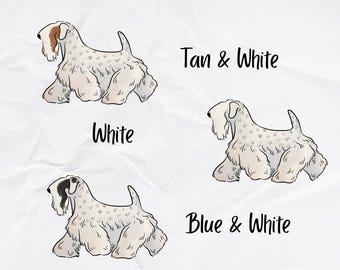 Sealyham Terrier Holographic Sticker