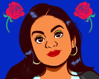 Custom Digital Avatar Portrait, Personalized Profile Picture