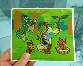 Korok Sticker Sheet