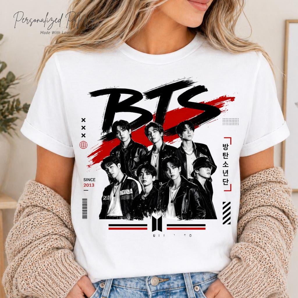 Bts Vintage Tees - Etsy
