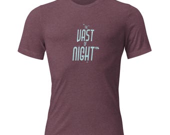 夜の広大さTシャツ