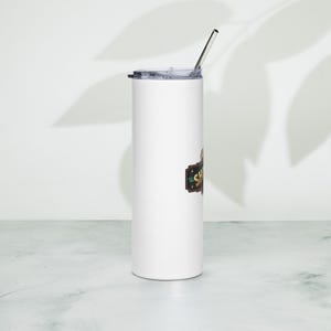 Showgirl Era Stainless Steel Tumbler | TS12 Swiftie Gift | 20oz Tumbler with Straw | Swiftie Merch | Music Fan Cup