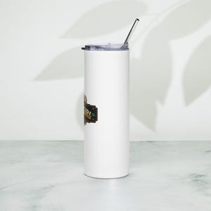 Showgirl Era Stainless Steel Tumbler | TS12 Swiftie Gift | 20oz Tumbler with Straw | Swiftie Merch | Music Fan Cup