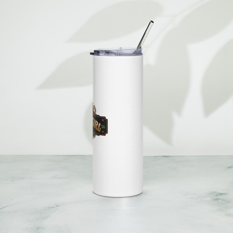 Showgirl Era Stainless Steel Tumbler | TS12 Swiftie Gift | 20oz Tumbler with Straw | Swiftie Merch | Music Fan Cup