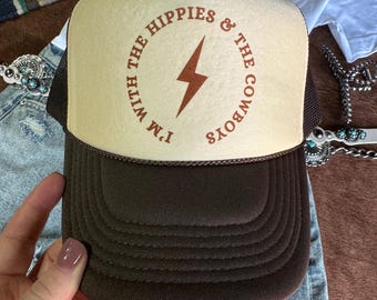 Hippies & Cowboys Trucker Hat