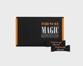 Leche Mágica Original por 5 sobres, 30 sobres, suministro para 1 mes, empaquetado con cariño