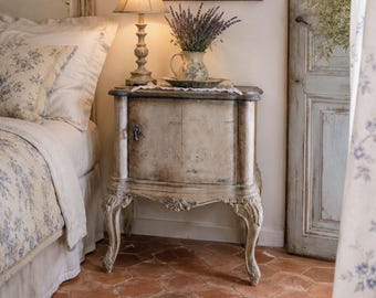 Cippendale-style bedside tables