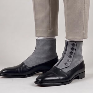 Victorian button boots - Etsy 日本