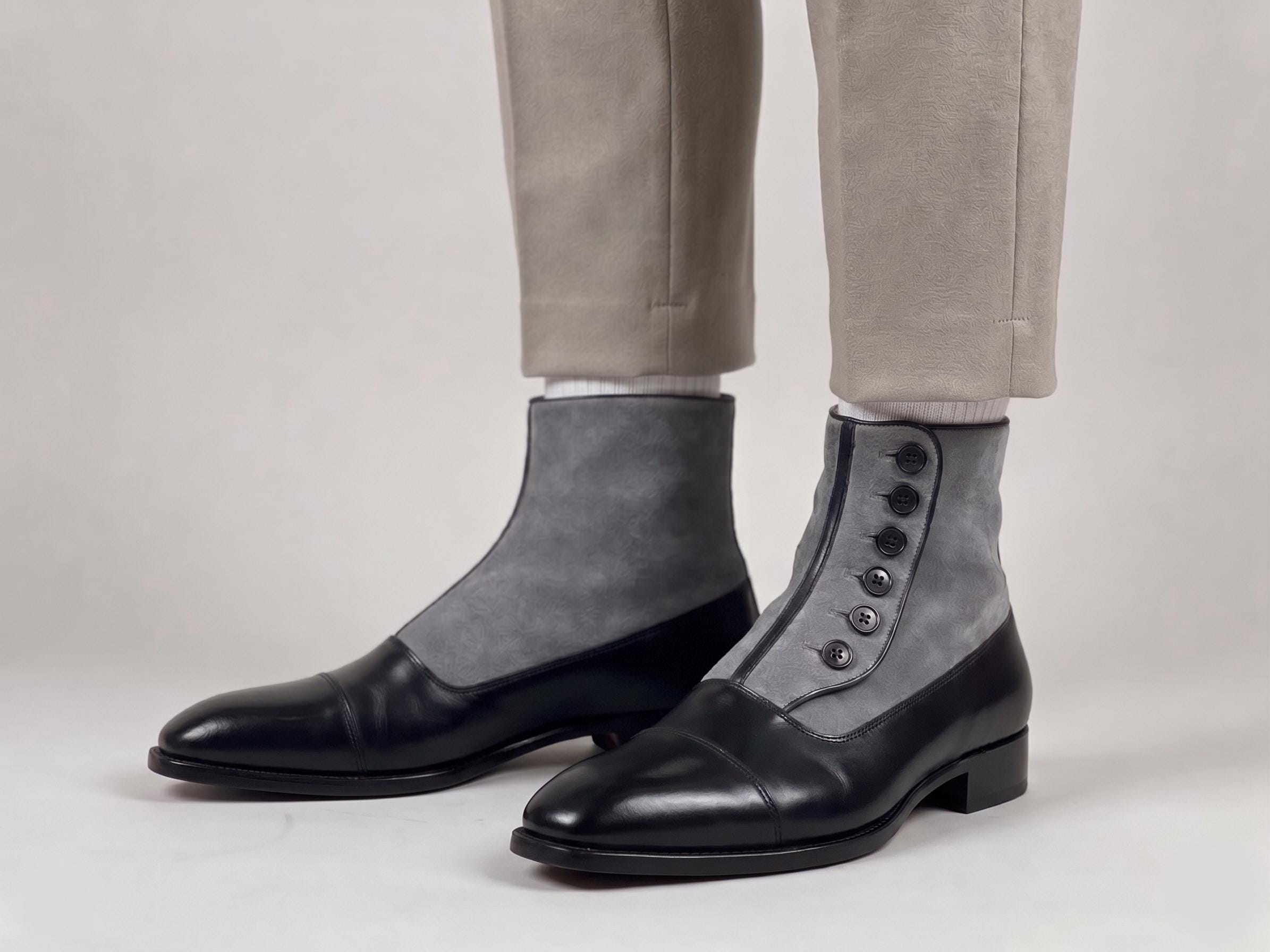 Victorian button boots - Etsy 日本