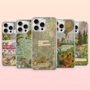 Frog and Toad Phone Case Bookish Cute Toad Cover for iPhone 17e, 16, 15, 14, 13, 12, Samsung S25, S24, S23, S22, A16, A26, Pixel 10, 9Pro