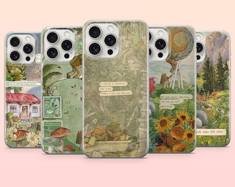 Funda para teléfono Frog and Toad Bookish Cute Toad Cover para iPhone 17e, 16, 15, 14, 13, 12, Samsung S25, S24, S23, S22, A16, A26, Pixel 10, 9Pro