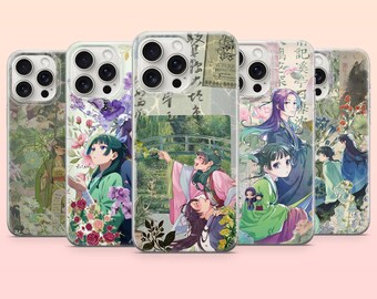 Funda para teléfono Apothecary Diaries Maomao Anime Cover para iPhone 17e, 16, 15, 14, 13, 12, Samsung S25, S24, S23, S22, A16, A26, Pixel 10, 9Pro