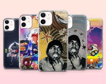 Funda para teléfono Kanye West, funda de música de rapero para iPhone 17e, 16, 15, 14, 13, 12, Samsung S25, S24, S23, S22, A16, A26, Pixel 10, 9Pro