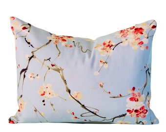 Pillow,throw pillow,pillow cover,cushion,decorative pillow,Swavelle Nonomi robins egg,accent pillow,floral pillow